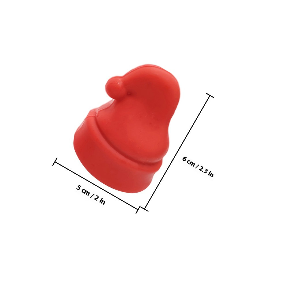 2Pcs Mini Santa Hat Wine Stopp - Wine Beer Hat review and price