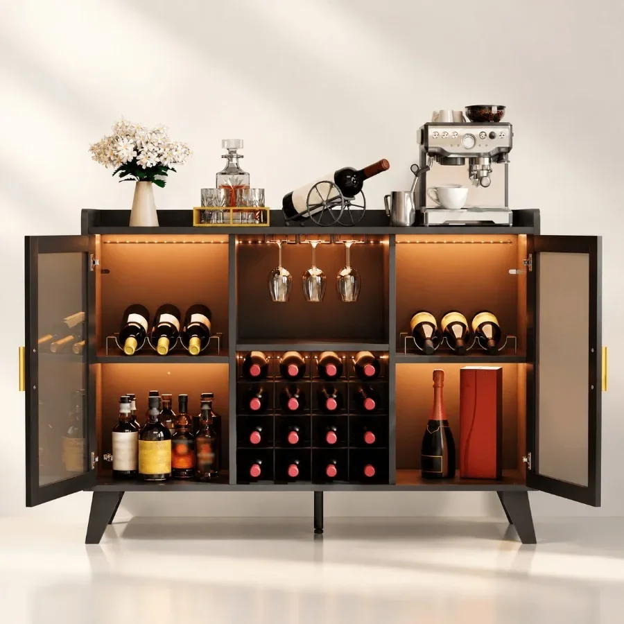 Bar Cabinet with LED Lights fo - Wine & Beer Guayaquil review and price