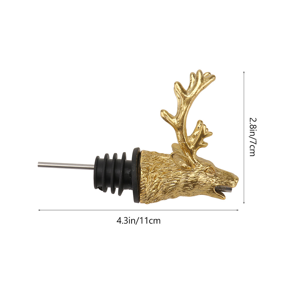 Lifelike Deer Head Wine Pourer - Wine Aerator Pour review and price