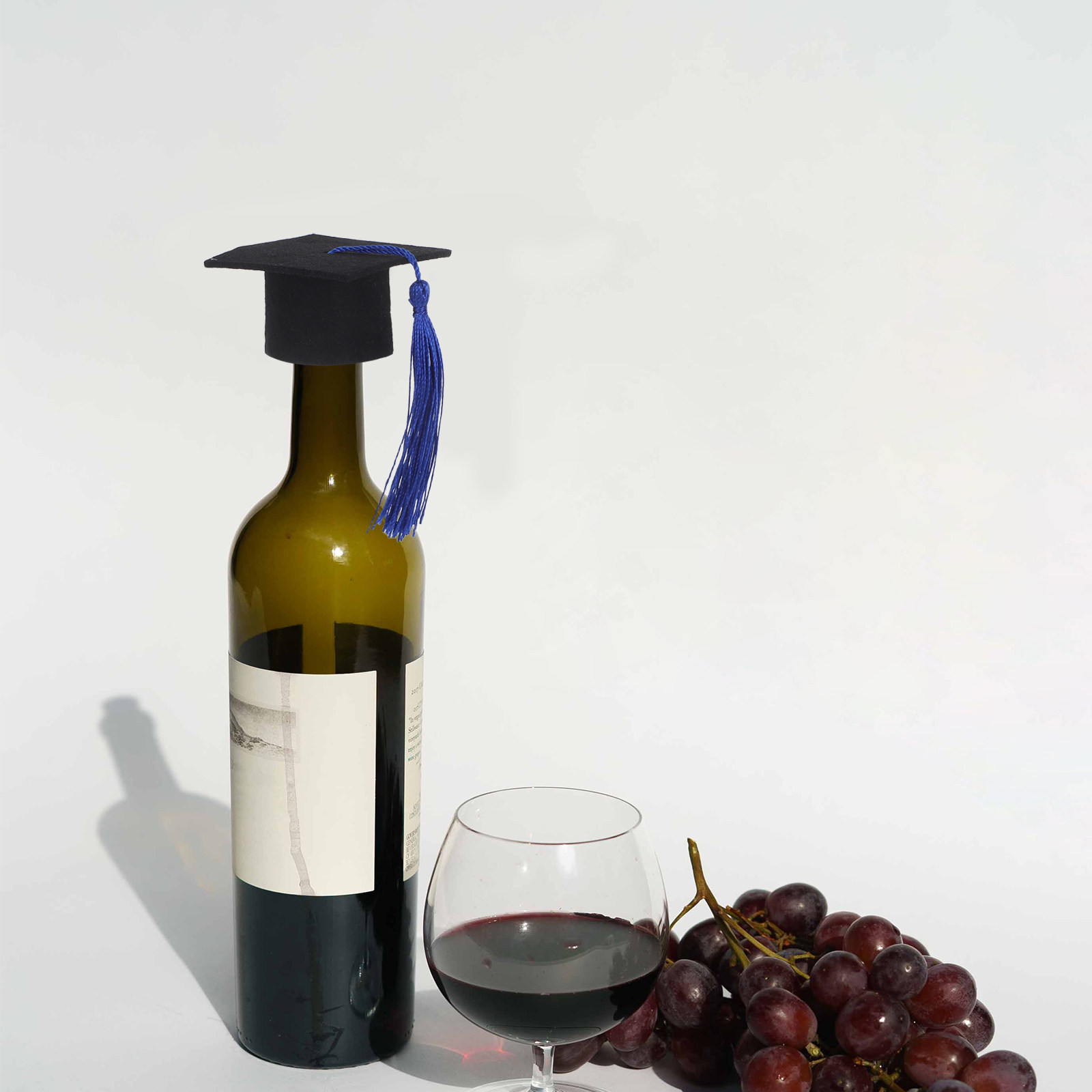 6Pcs Mini Doctoral Hat Wine Bo - Wine Beer Hat review and price