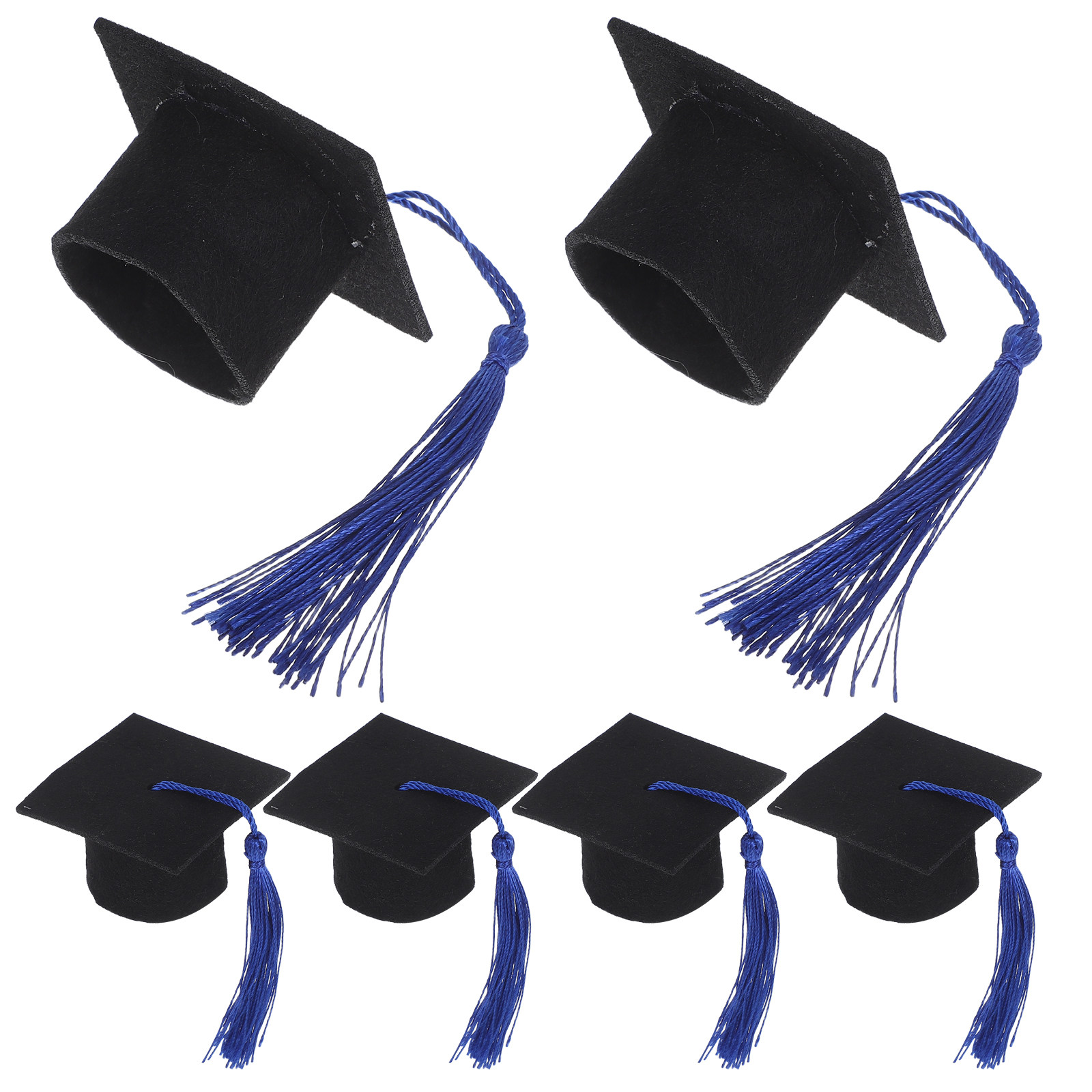 6Pcs Mini Doctoral Hat Wine Bo - Wine Beer Hat review and price